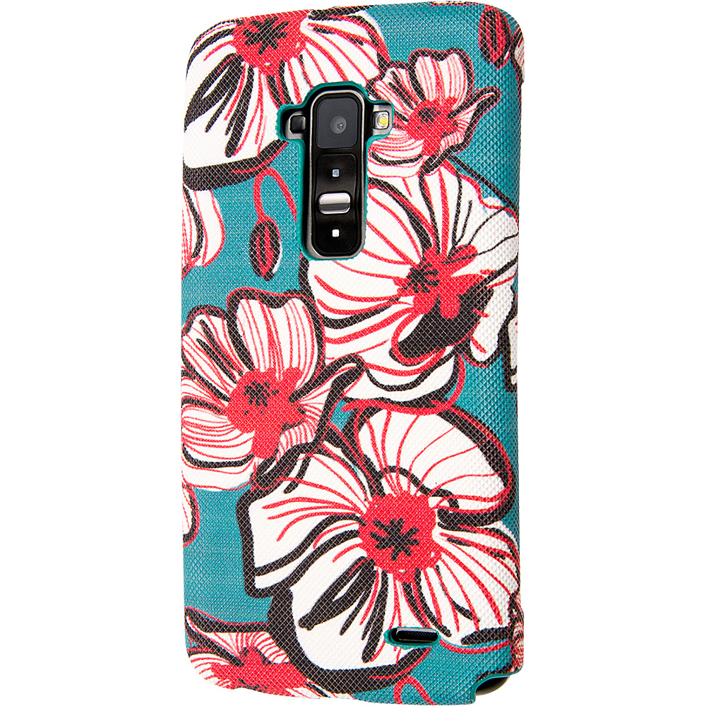 EMPIRE Signature Series Case for LG G FLex Bold Teal Floral EMPIRE Electronic Cases