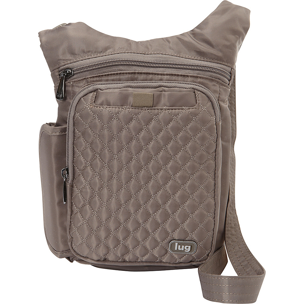 Lug Hopper Shoulder Bag Walnut Lug Fabric Handbags