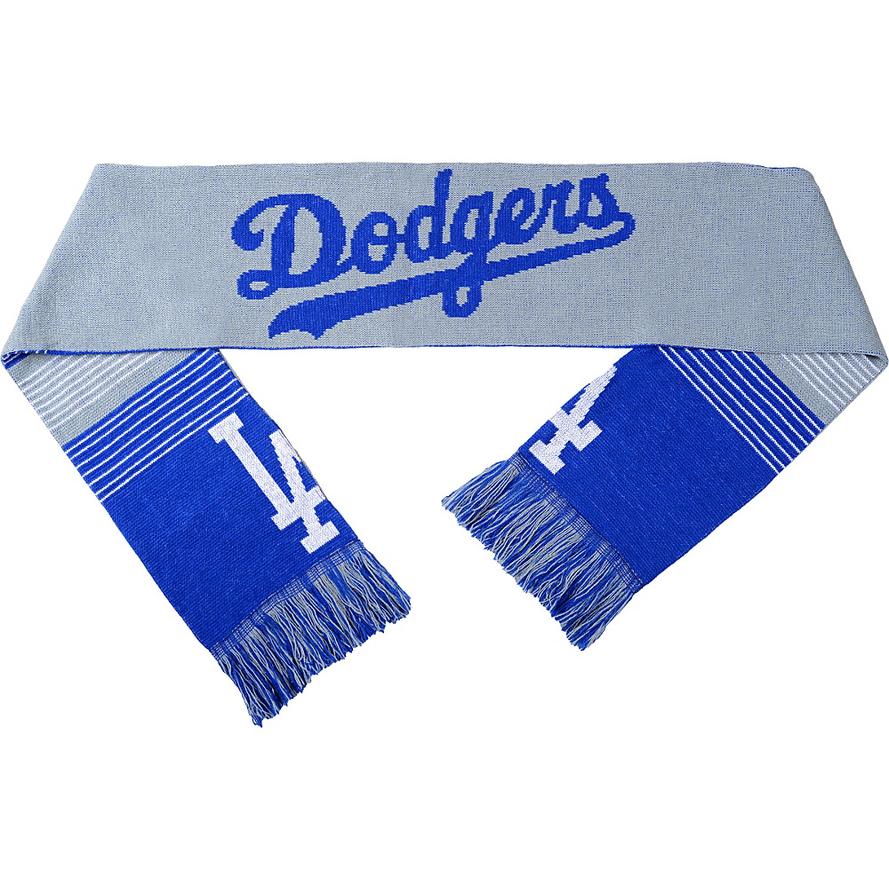 Forever Collectibles MLB Reversible Split Logo Scarf Blue Los Angeles Dodgers Forever Collectibles Scarves