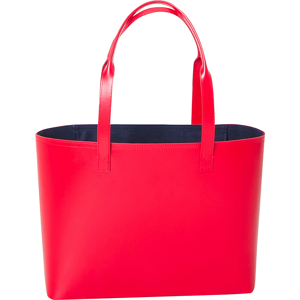 Paperthinks Small Tote Bag Scarlet Paperthinks Leather Handbags
