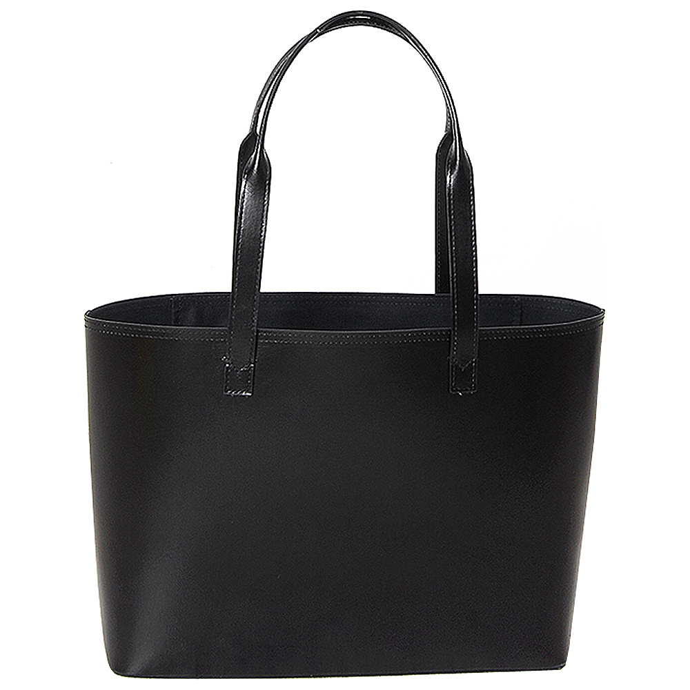 Paperthinks Small Tote Bag Black Paperthinks Leather Handbags