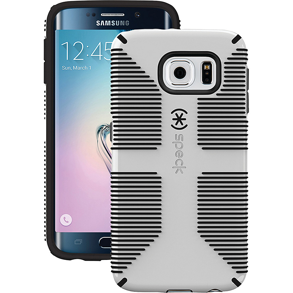 Speck Samsung Galaxy S 6 Edge Candyshell Grip Case White Black Speck Electronic Cases