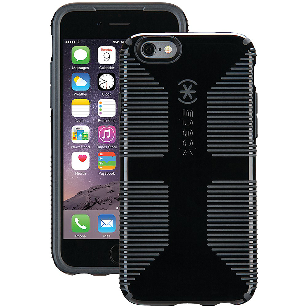 Speck IPhone 6 6s Candyshell Grip Case Black Slate Gray Speck Electronic Cases
