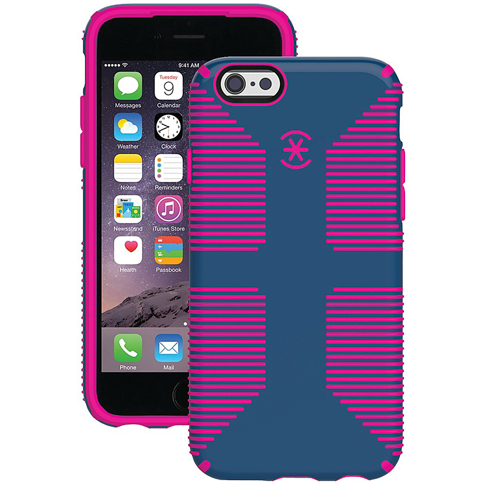 Speck IPhone 6 6s Candyshell Grip Case Lipstick Pink Jay Blue Speck Personal Electronic Cases