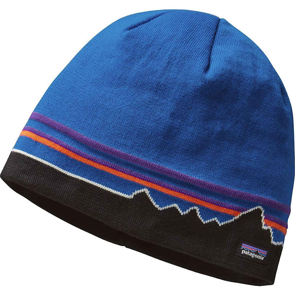 Patagonia Beanie Hat Classic Fitz Roy Andes Blue Patagonia Hats Gloves Scarves