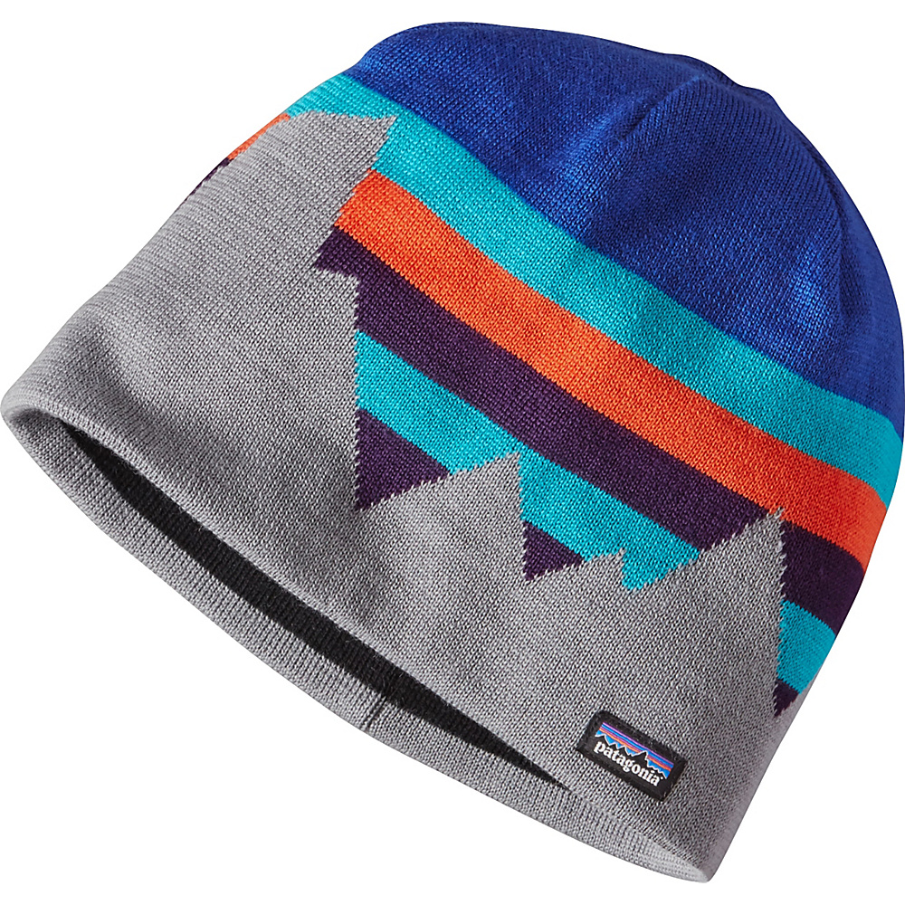 Patagonia Beanie Hat Fitz Formation Harvest Moon Blue Patagonia Hats Gloves Scarves