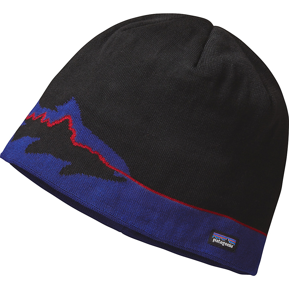 Patagonia Beanie Hat Fitz Trout Black Patagonia Hats Gloves Scarves