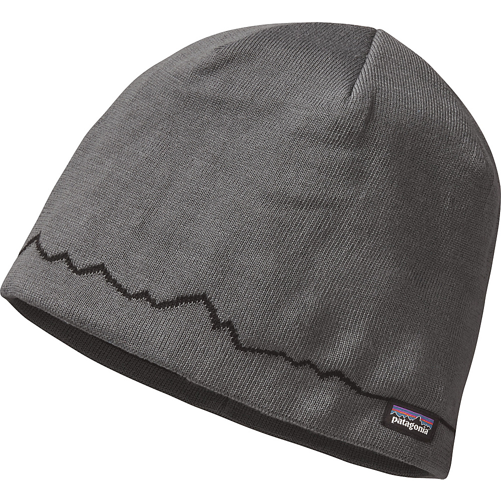 Patagonia Beanie Hat Fitz Roy Line Forge Grey Patagonia Hats Gloves Scarves