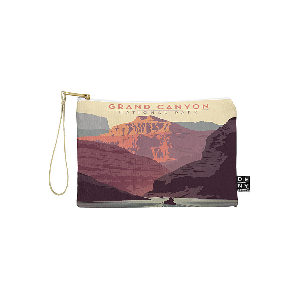 DENY Designs National Parks Pouch Canyon Orange Grand Canyon National Park DENY Designs Travel Wallets