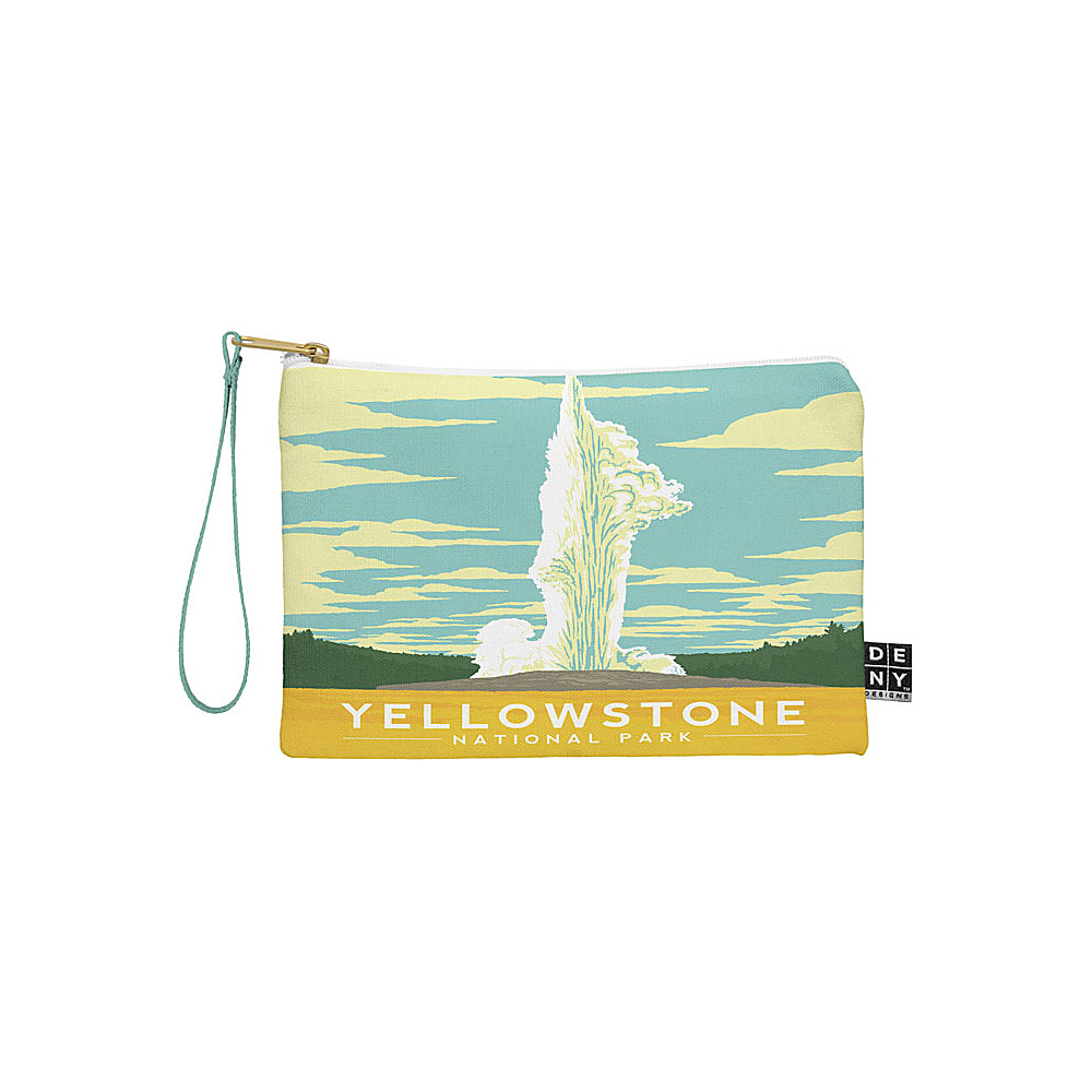 DENY Designs National Parks Pouch Yellowstone Yellowstone National Park DENY Designs Travel Wallets
