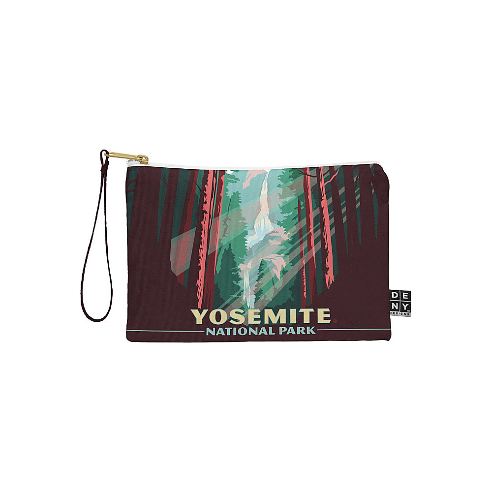 DENY Designs National Parks Pouch Yosemite Red Yosemite National Park DENY Designs Travel Wallets