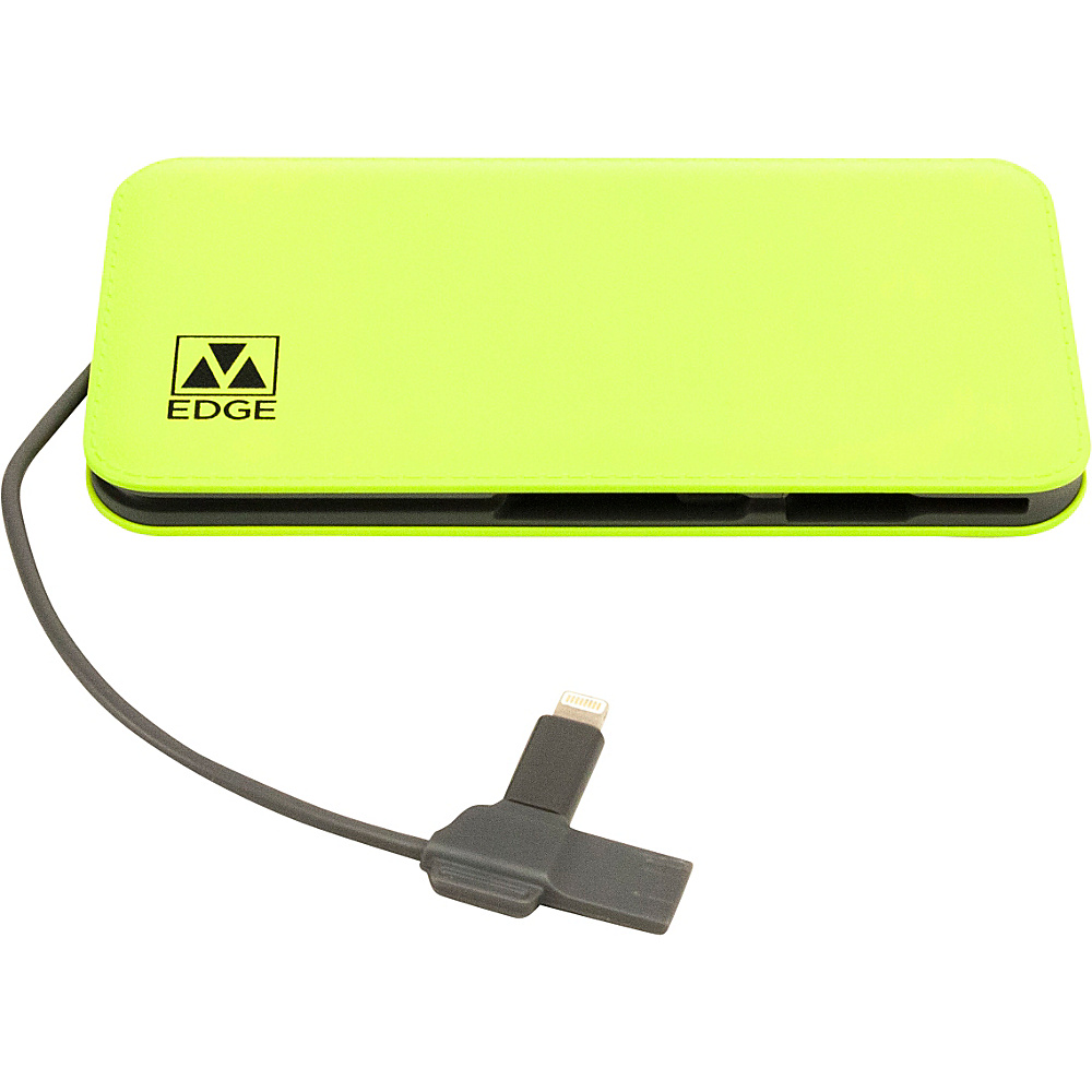 M Edge 8000 mAh Backup Battery Lime M Edge Portable Batteries Chargers
