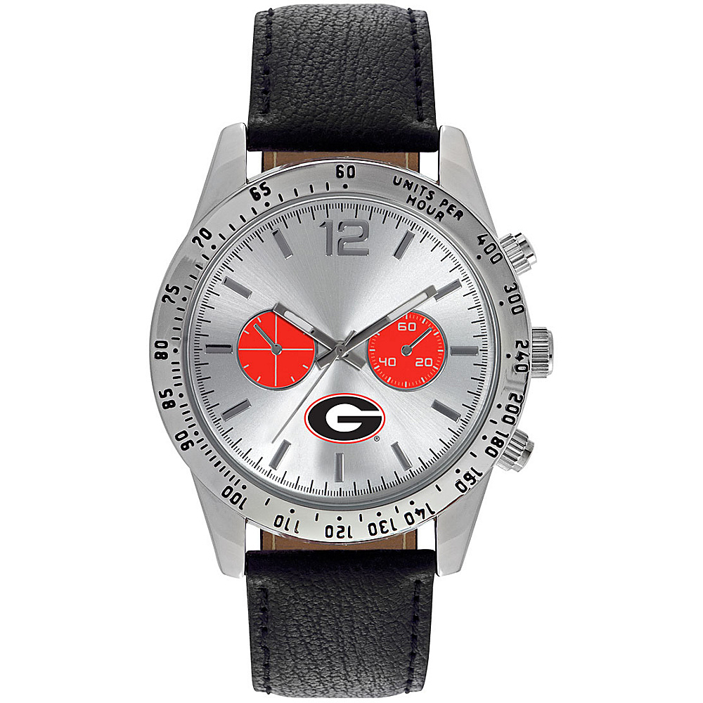 Game Time Mens Letterman College Watch University Of Georgia G Logo Game Time Watches