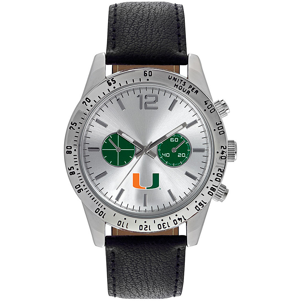 Game Time Mens Letterman College Watch University of Miami Game Time Watches