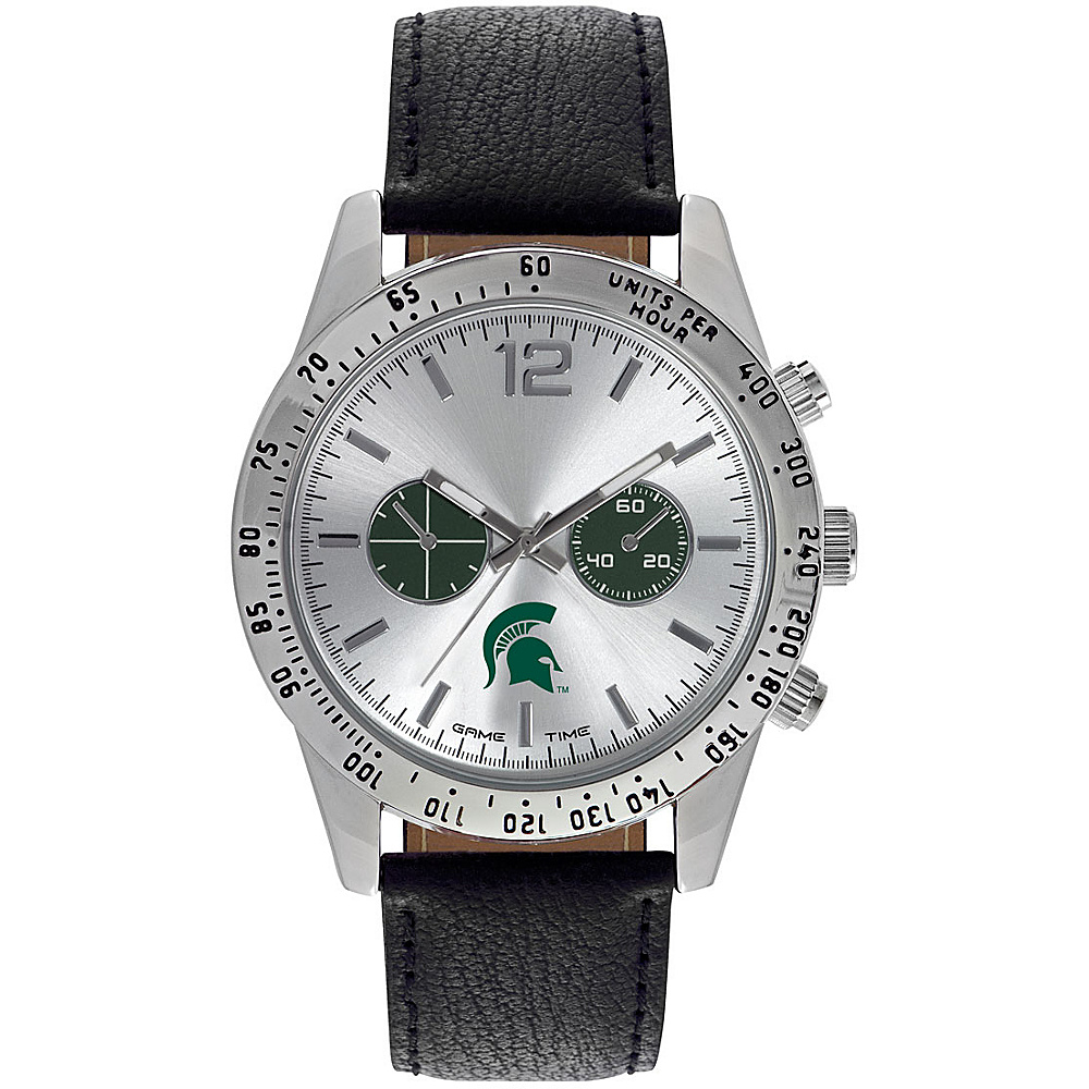 Game Time Mens Letterman College Watch Michigan State University Game Time Watches