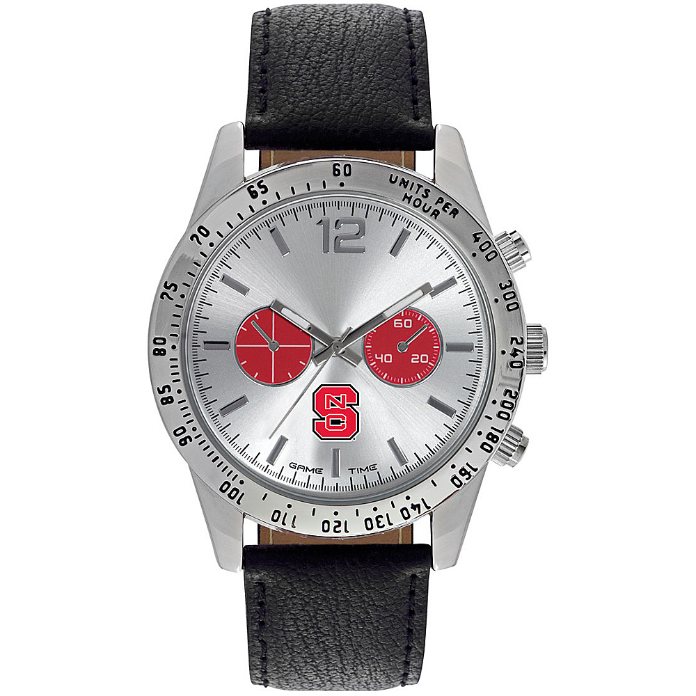 Game Time Mens Letterman College Watch North Carolina State University Game Time Watches