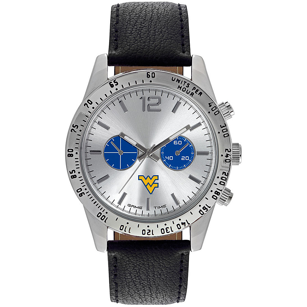 Game Time Mens Letterman College Watch West Virginia University Game Time Watches