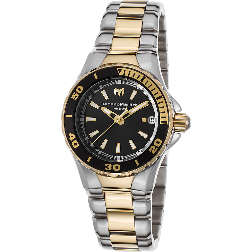 TechnoMarine Watches Womens Sea Manta Stainless Steel Watch Silver Tone and gold tone TechnoMarine Watches Watches