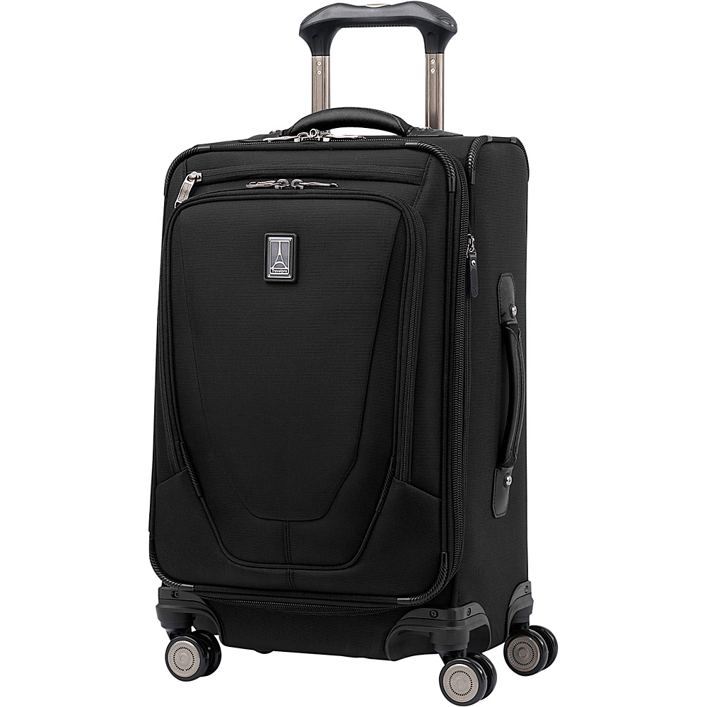 Travelpro Crew 11 International Carry On Spinner Black Travelpro Softside Carry On