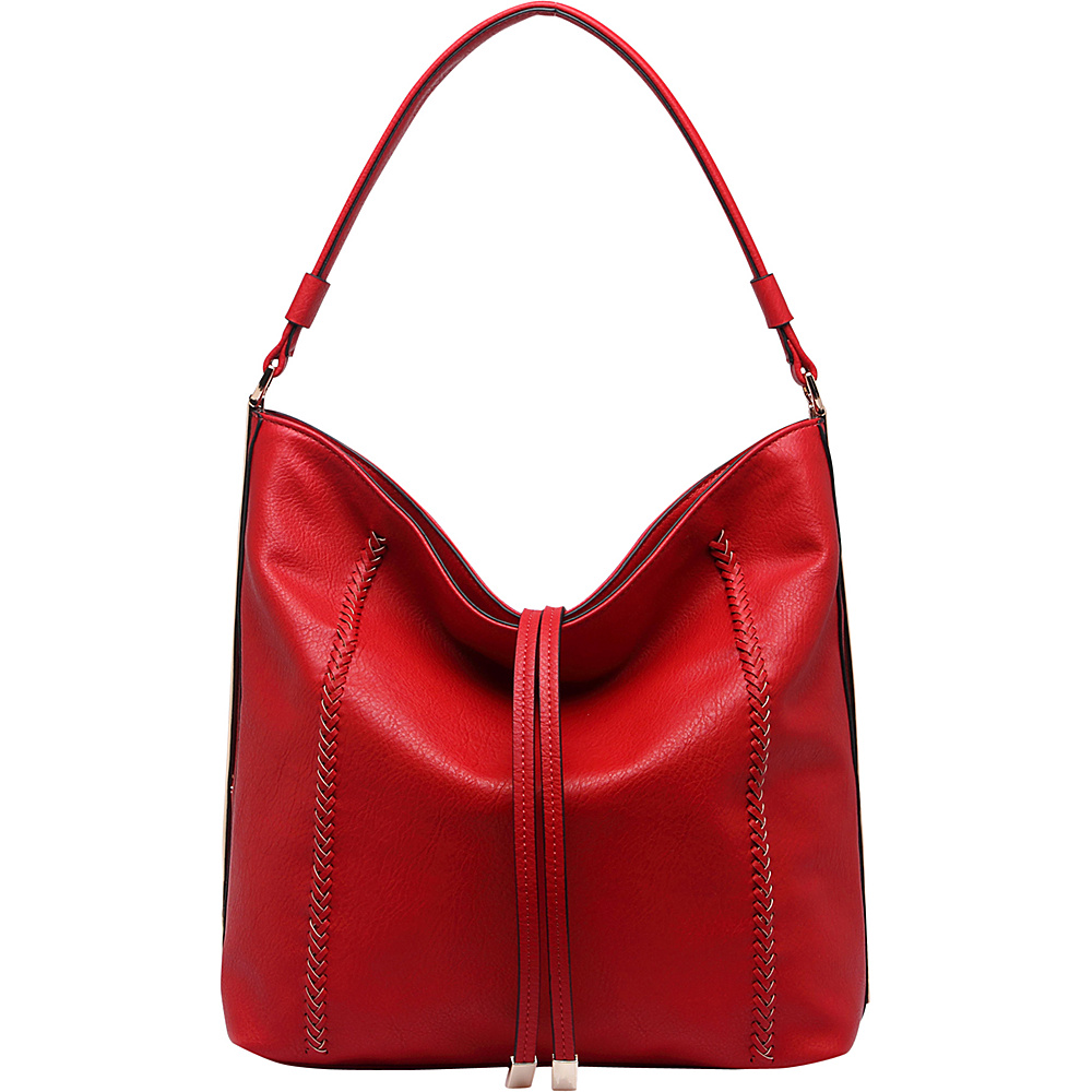 MKF Collection Apple Shoulder Handbag Red MKF Collection Manmade Handbags