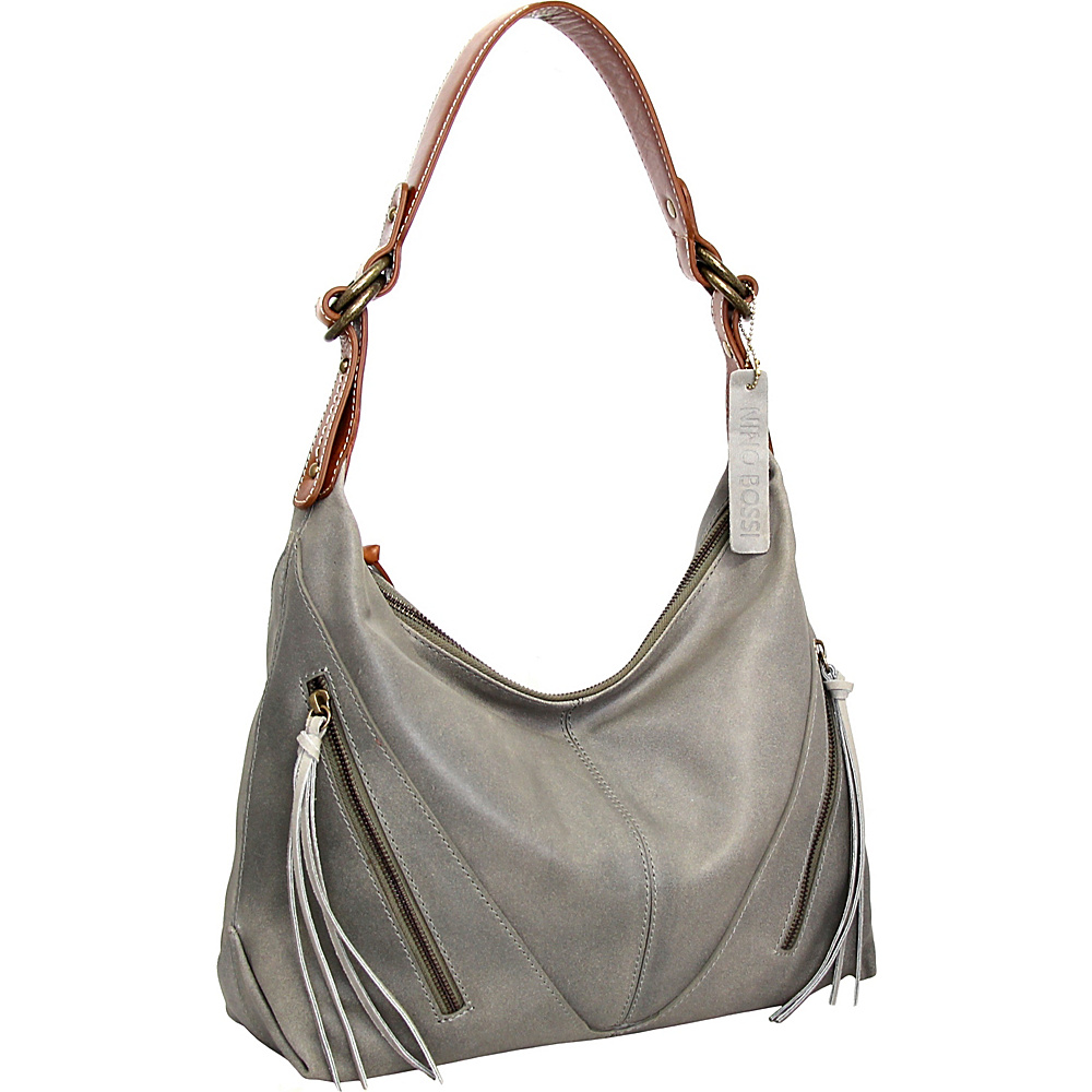 Nino Bossi Daisy Paradise Shoulder Bag Stone Nino Bossi Leather Handbags