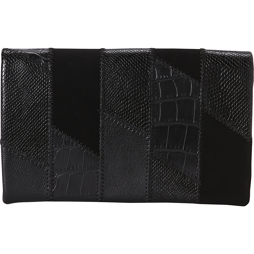Nine West Handbags Patchworks Foldover Wallet Black Nine West Handbags Ladies Cardex Wallets