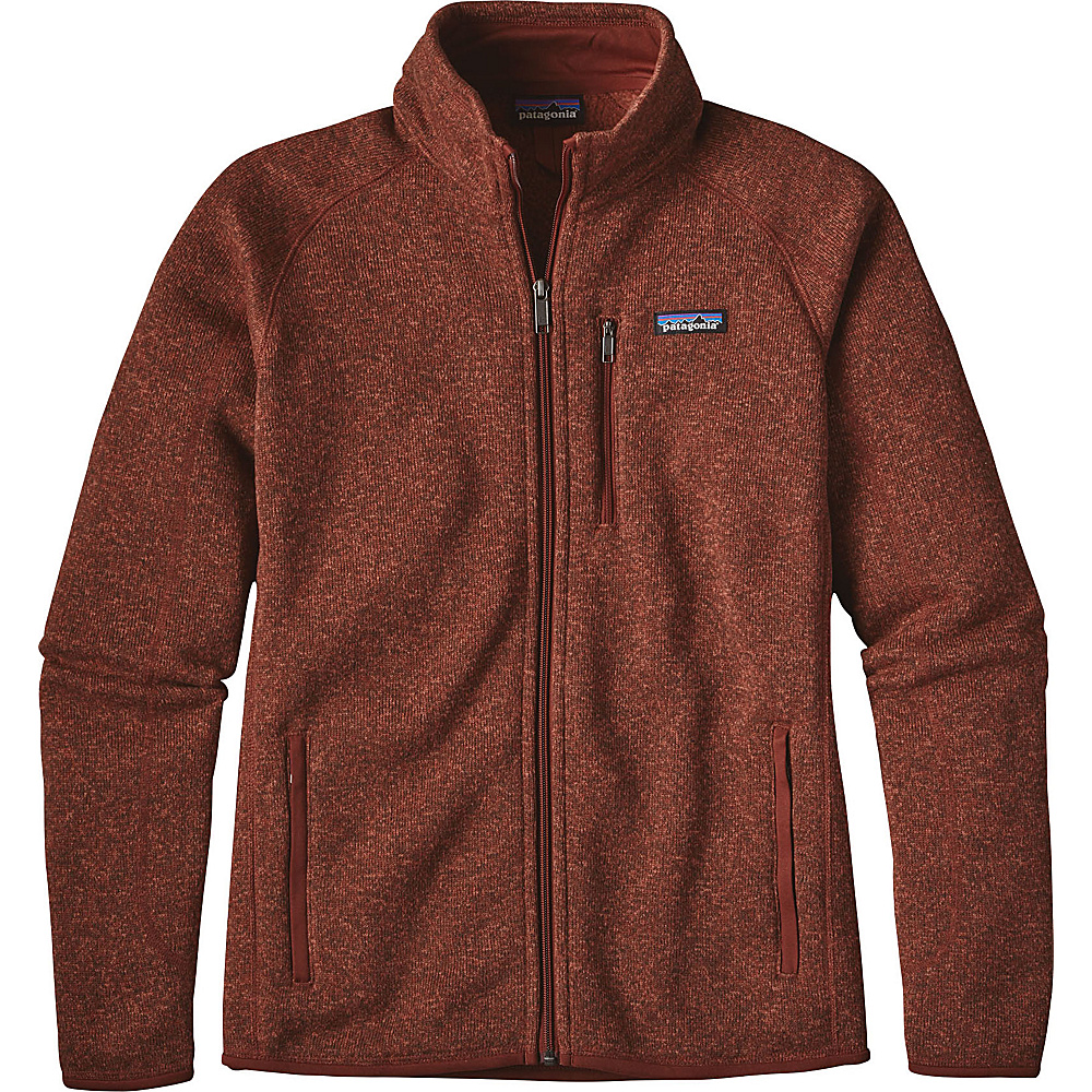 Patagonia Mens Better Sweater Jacket XS Cinder Red Patagonia Men s Apparel