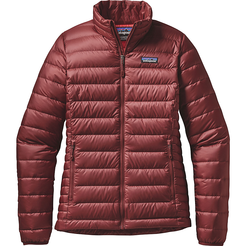 Patagonia Womens Down Jacket S Drumfire Red Patagonia Women s Apparel