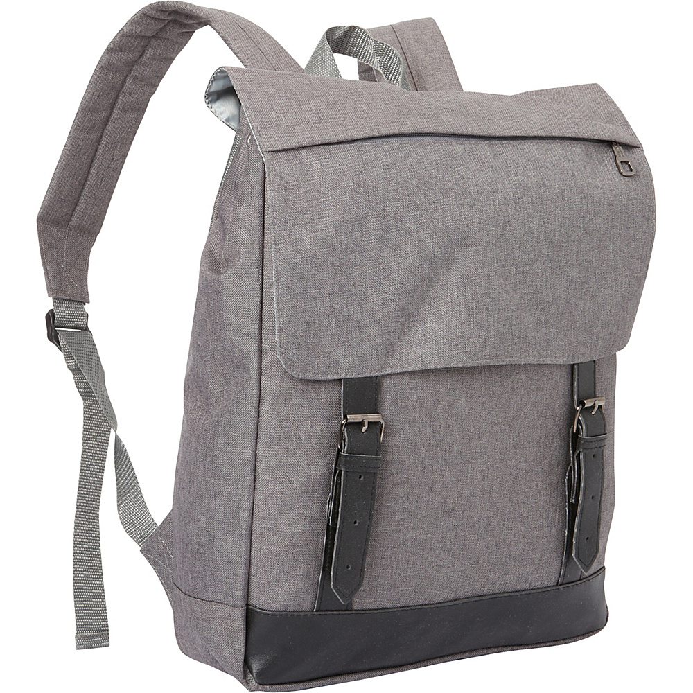 Bellino SoHo Backpack Grey Bellino Everyday Backpacks