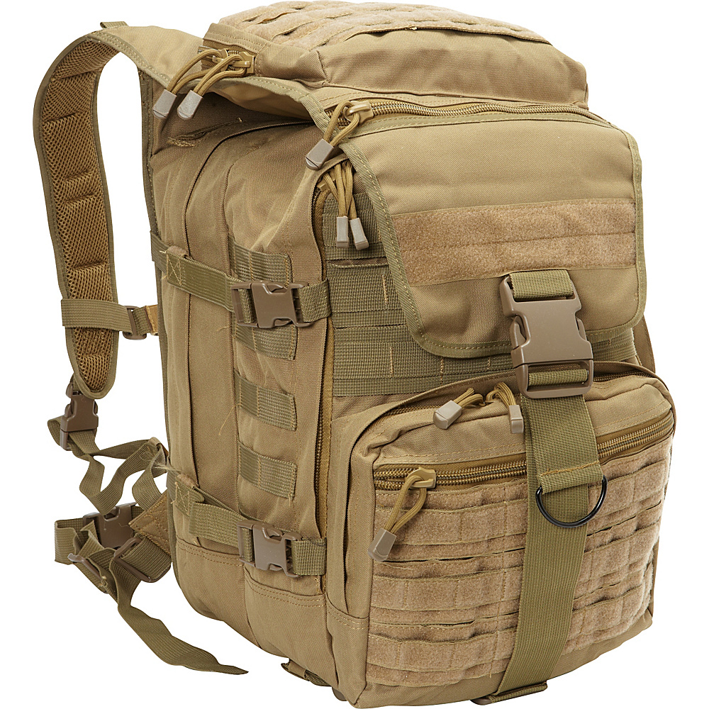 Fox Outdoor Flanker Assault Pack Coyote Fox Outdoor Day Hiking Backpacks