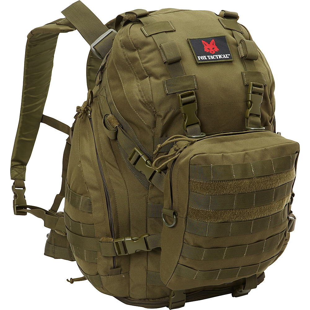 Fox Outdoor Advanced Expeditionary Pack Olive Drab Fox Outdoor Hydration Packs and Bottles