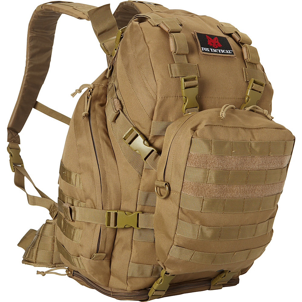 Fox Outdoor Advanced Expeditionary Pack Coyote Fox Outdoor Hydration Packs and Bottles