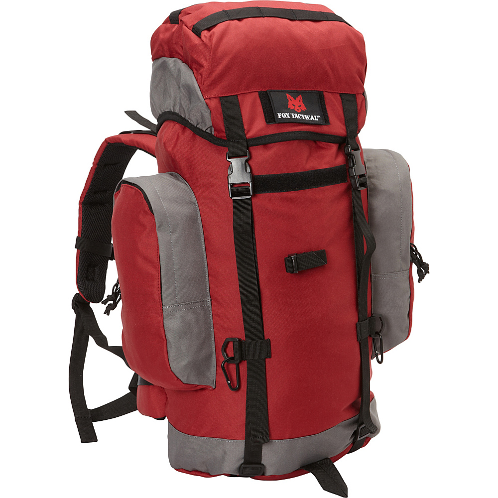 Fox Outdoor Rio Grande 45L Backpack Burgundy Fox Outdoor Day Hiking Backpacks