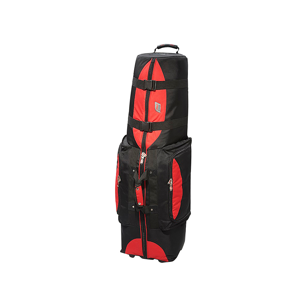 Andare Regiment Softside Wheeled Golf Set Travel Cover Red Black Andare Sports Accessories