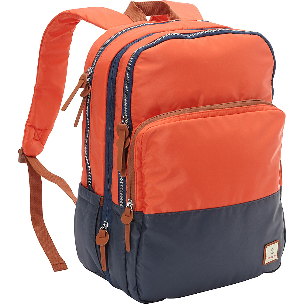 Hedgren Input Backpack Paprika Midnight Blue Hedgren Business Laptop Backpacks