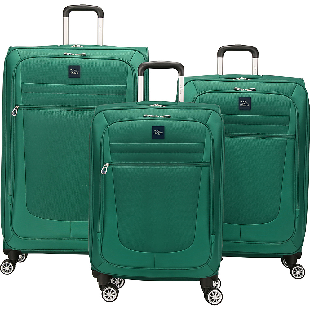 Skyway Deluxe Revel 3 Piece Set Teal Skyway Luggage Sets
