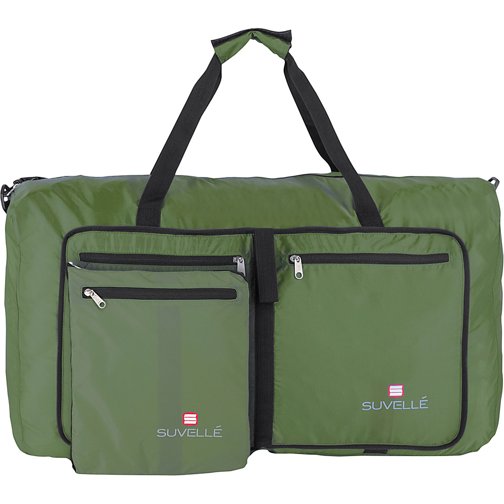 Suvelle Lightweight 29 Travel Foldable Duffel Bag Khaki Suvelle Travel Duffels