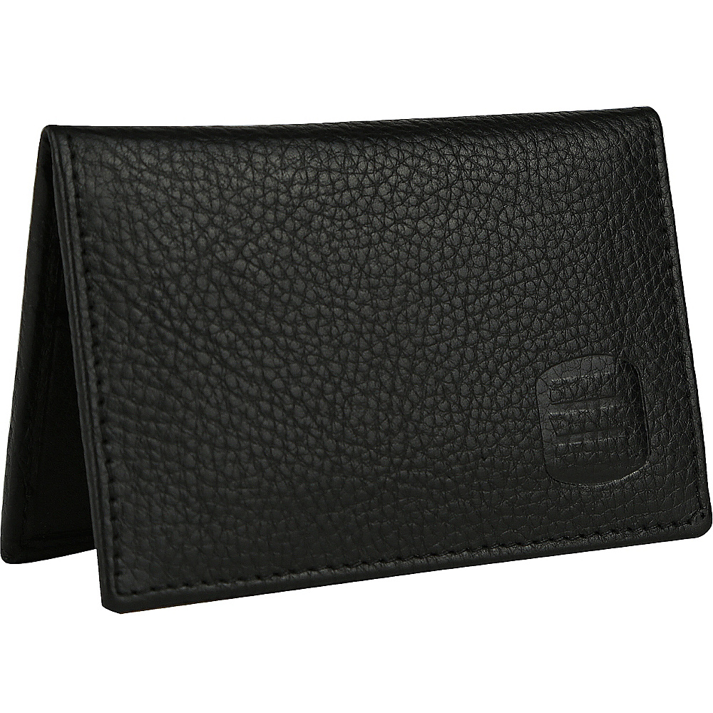 Suvelle Mens Thin RFID Slim Leather Card Holder Wallet Black Suvelle Men s Wallets