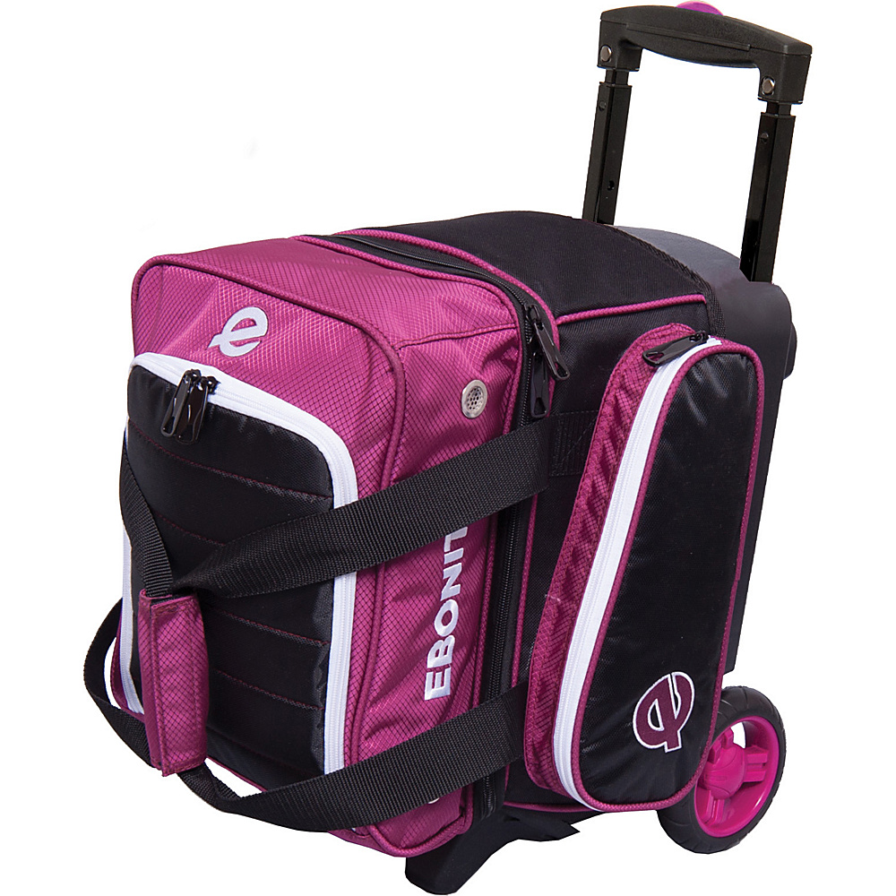 Ebonite Eclipse Single Roller Bowling Bag Plum Ebonite Bowling Bags