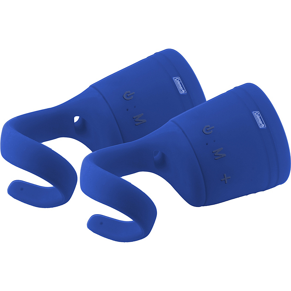 Coleman True Wireless Stereo Link Water Resistant Bluetooth Speaker Two Pack Blue Coleman Headphones Speakers