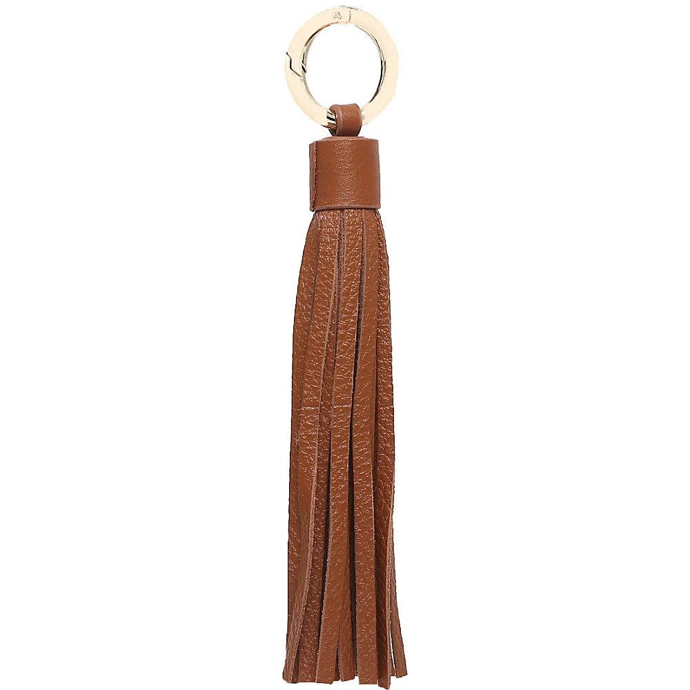 Vicenzo Leather Zita Leather Tassel Key Chain Brown Vicenzo Leather Women s SLG Other