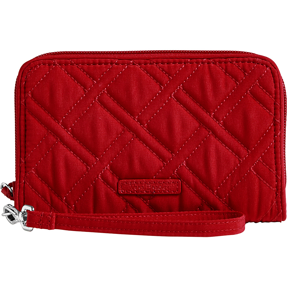 Vera Bradley RFID Grab Go Wristlet Solid Canyon Sunset Vera Bradley Fabric Handbags