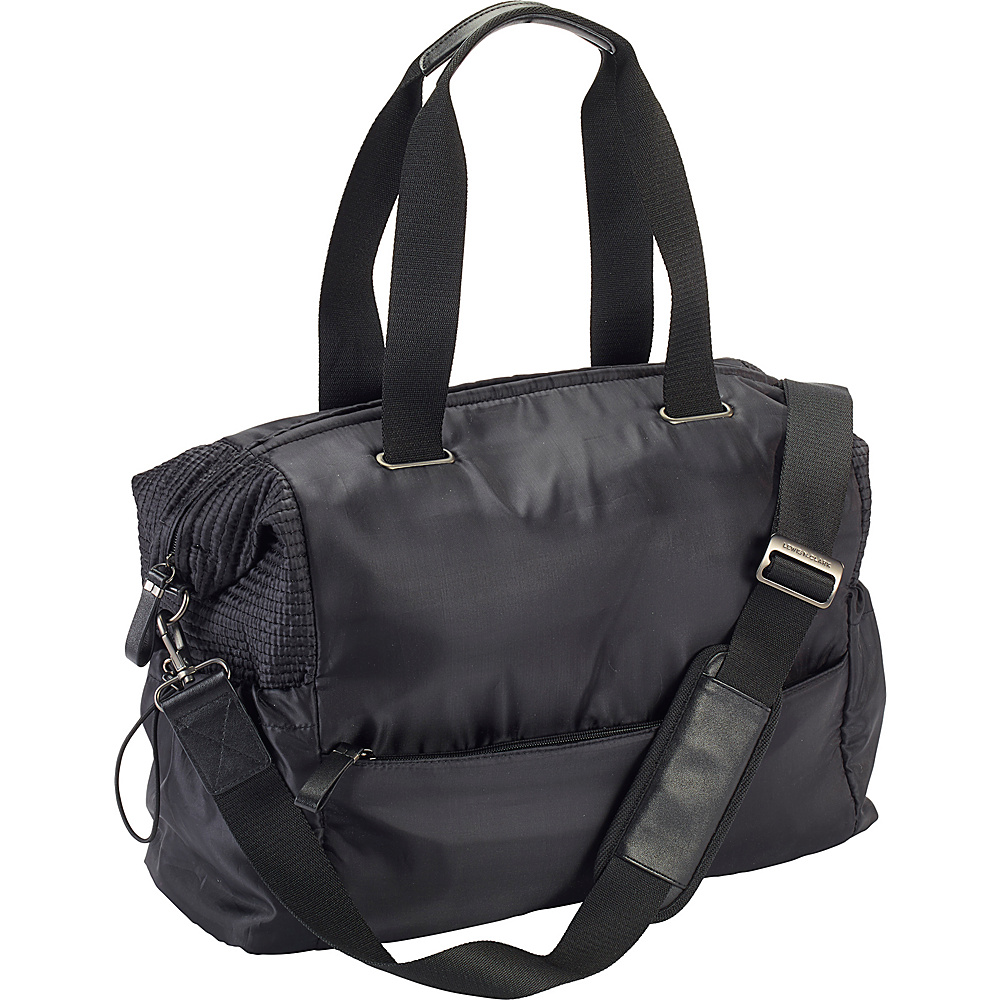 Lewis N. Clark RFID Tote Black Lewis N. Clark Fabric Handbags