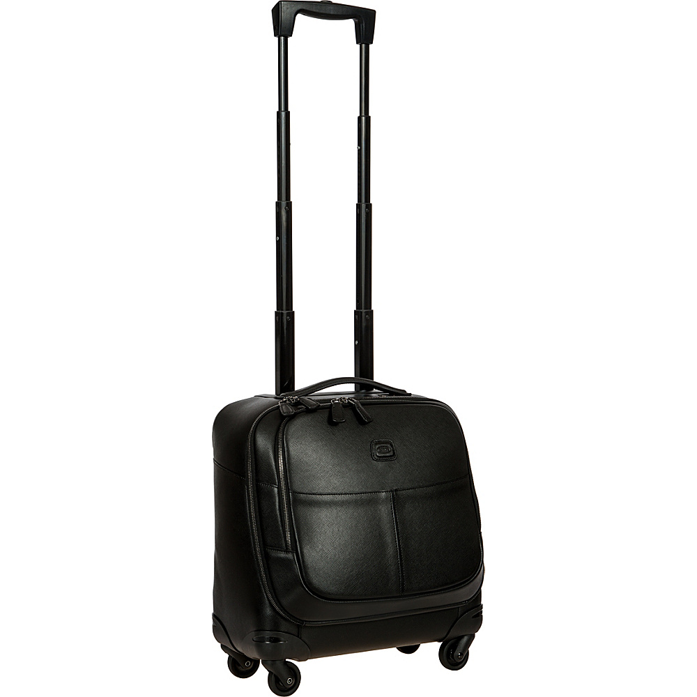 BRIC S Varese 17 Wheeled Mobile Office Spinner Black BRIC S Wheeled Business Cases