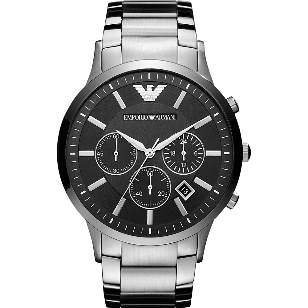 Emporio Armani Sportivo Watch Silver Emporio Armani Watches