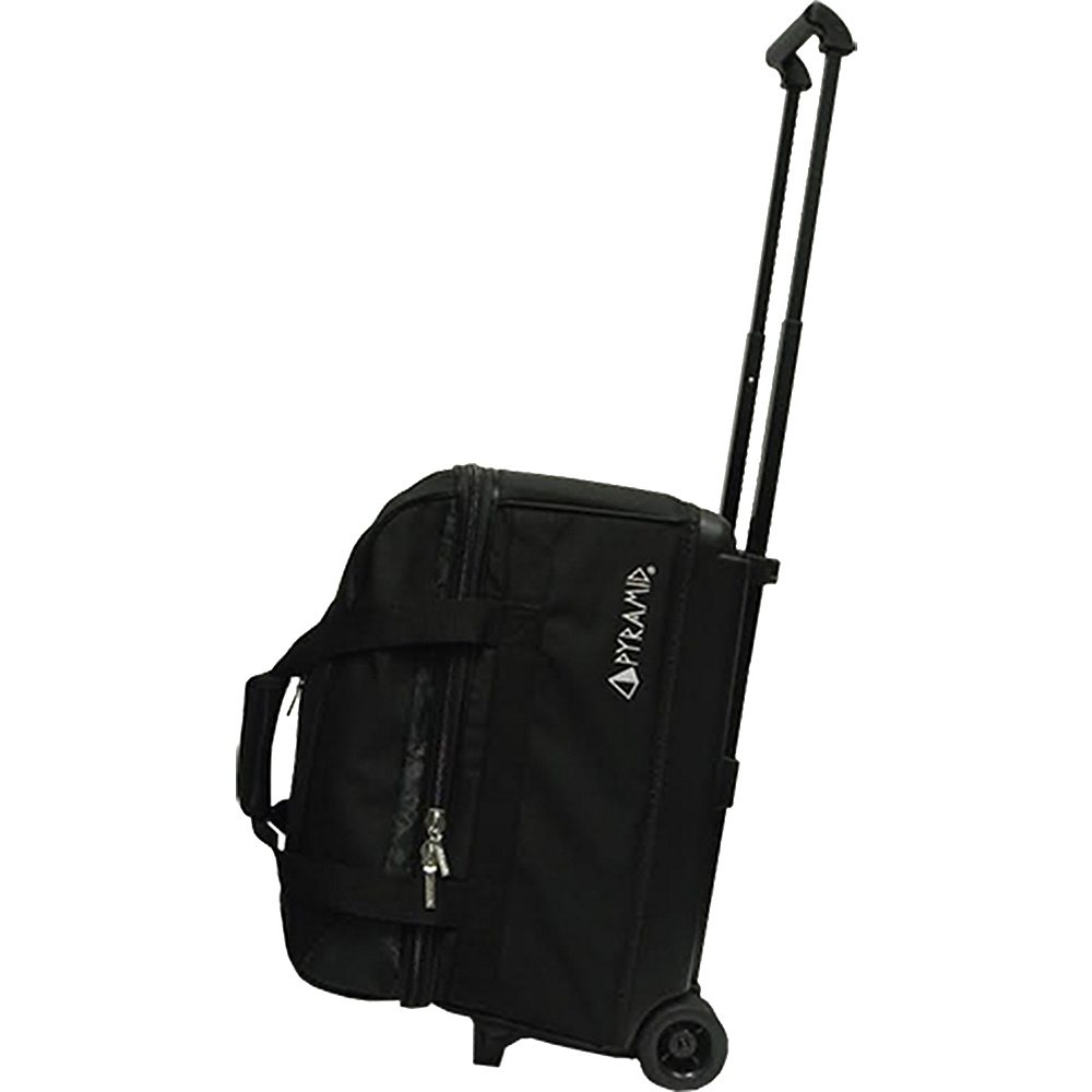 Pyramid Prime Double Roller Bowling Bag Black Pyramid Bowling Bags