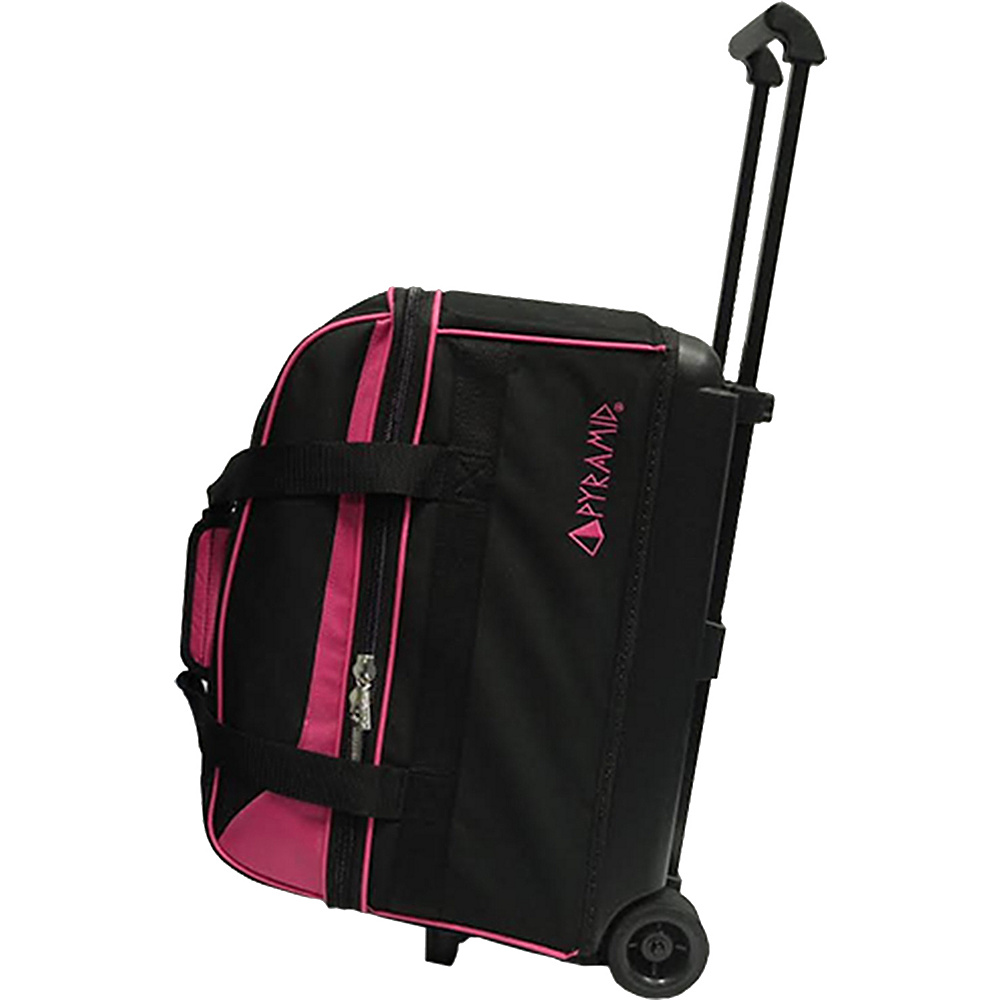 Pyramid Prime Double Roller Bowling Bag Hot Pink Pyramid Bowling Bags