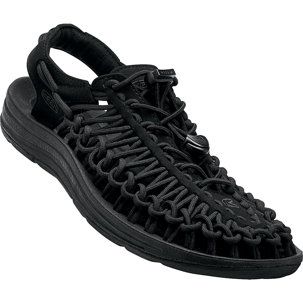 KEEN Womens UNEEK Round Cord Sandal 11 Black Black KEEN Men s Footwear