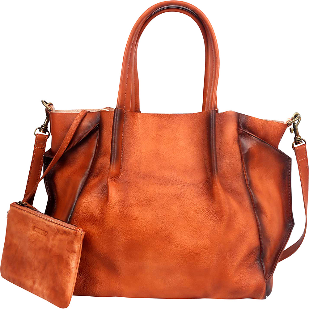 Old Trend Sprout Land Tote Cognac - Old Trend Leather Handbags