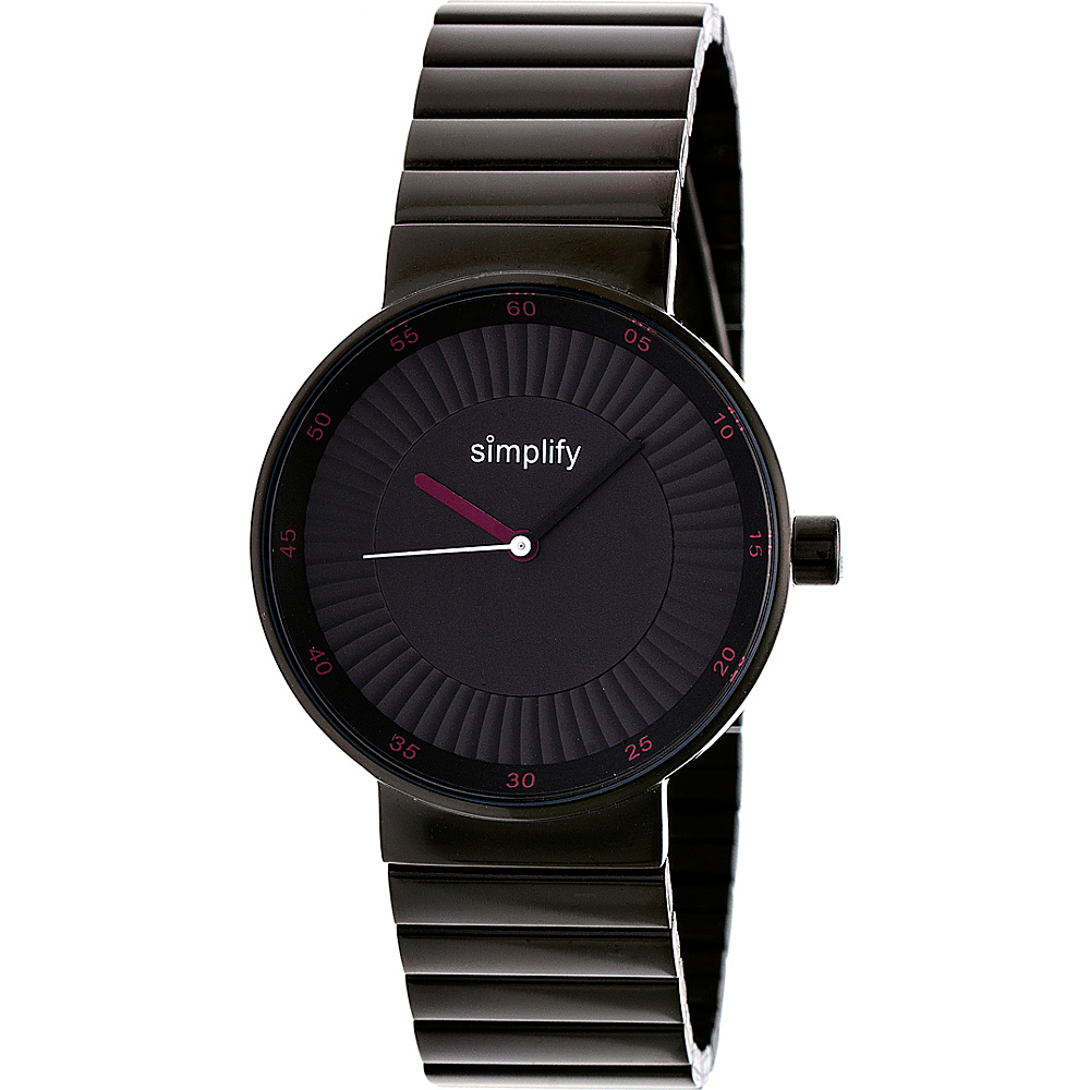 Simplify The 4600 Unisex Watch Black Simplify Watches